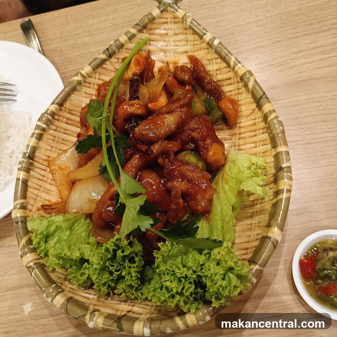 Stir-fried dish with rice