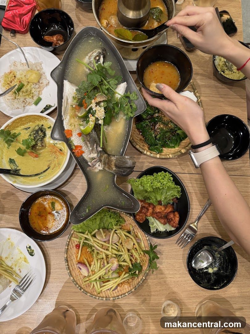 Thai Food Spread
