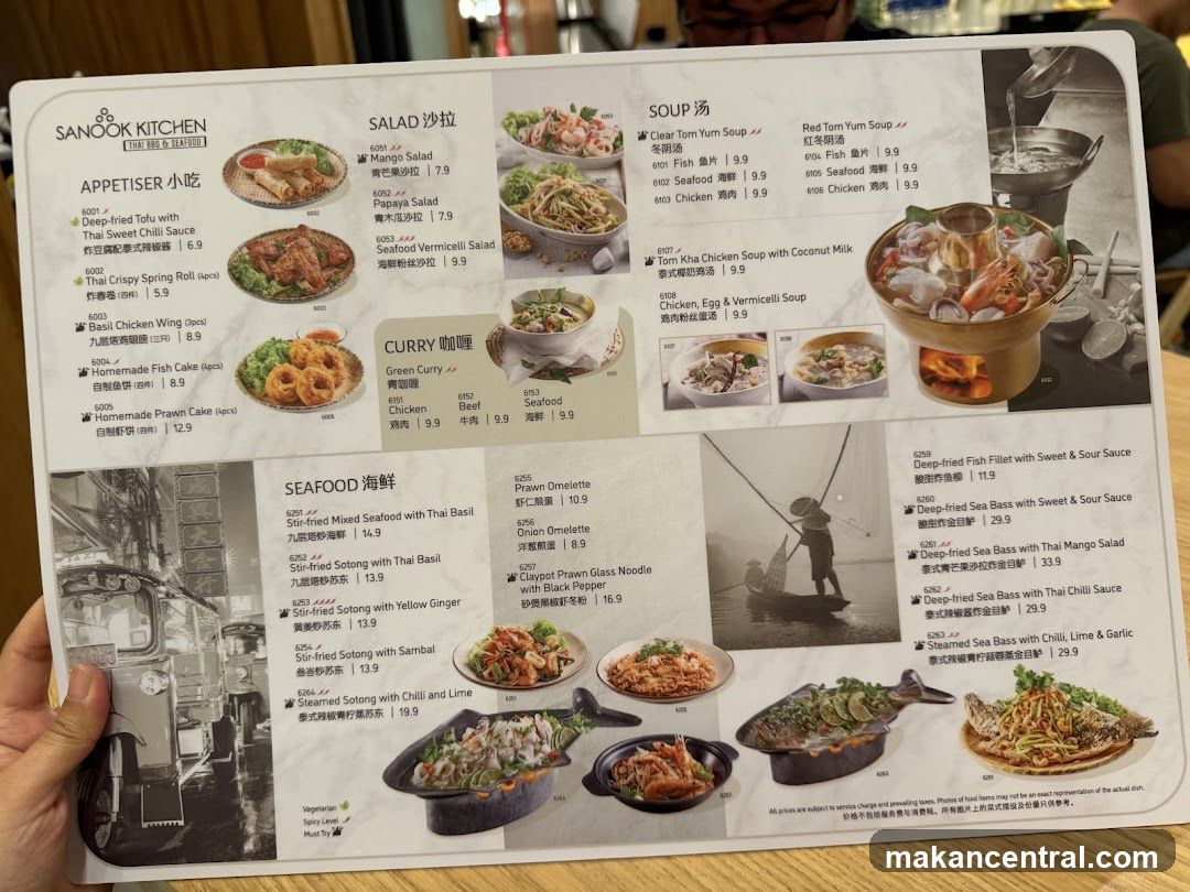 SANOOK KITCHEN THAI BBQ & SEAFOOD