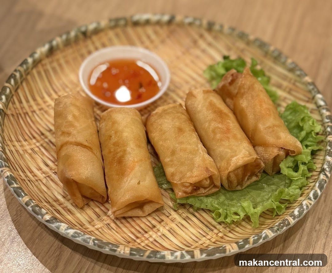 Spring Rolls with Dipping Sauce