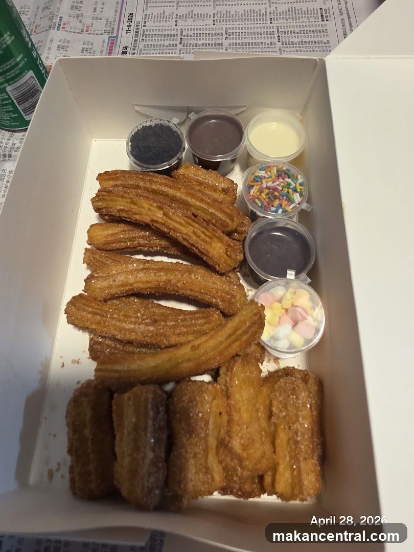 Churros with Dips