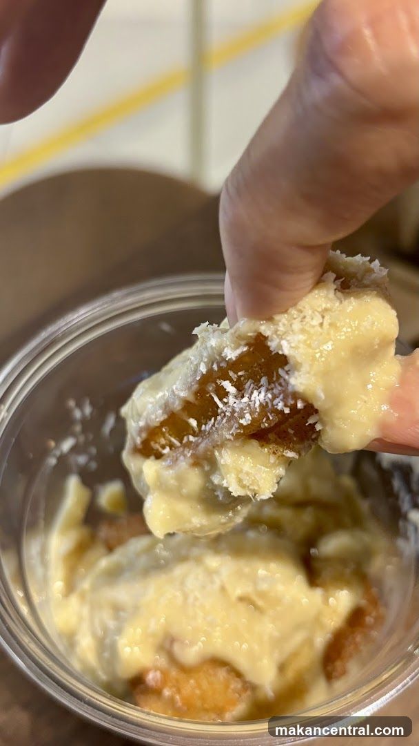 Dessert with Coconut Flakes