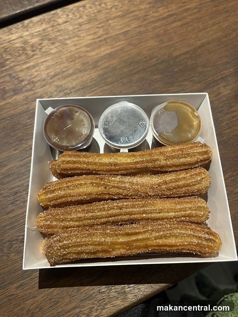 Churros with Dipping Sauces