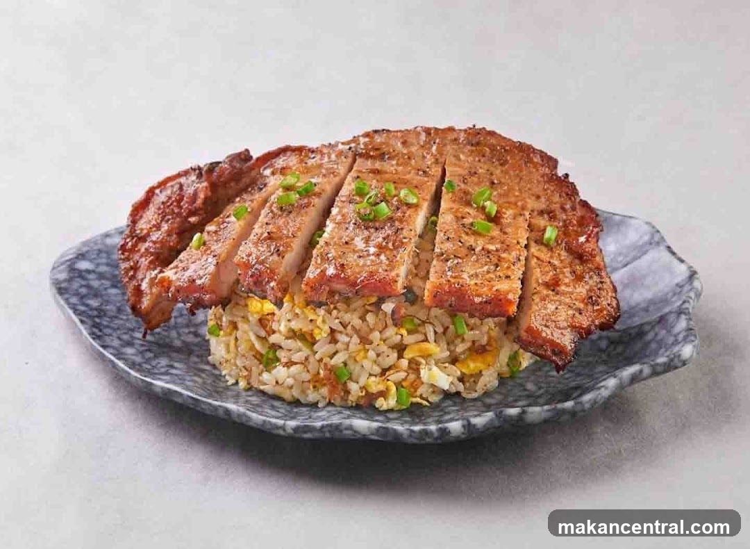 Pork Chop with Fried Rice