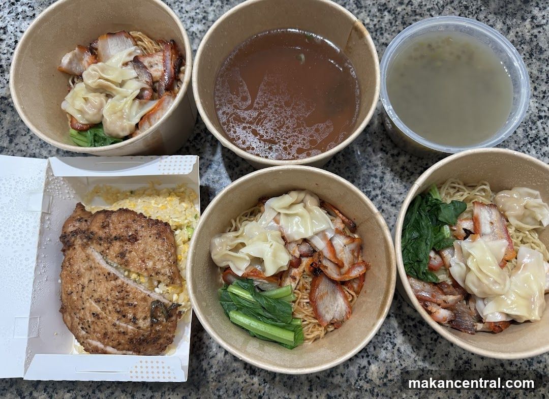 Takeout Food Assortment