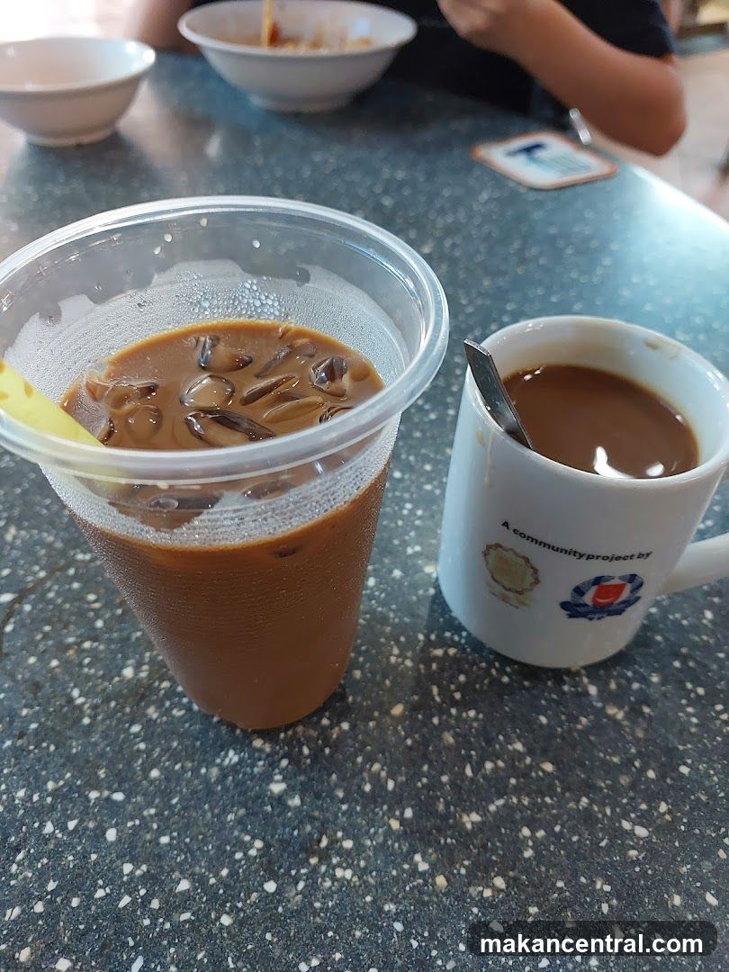 Iced Coffee and Hot Coffee