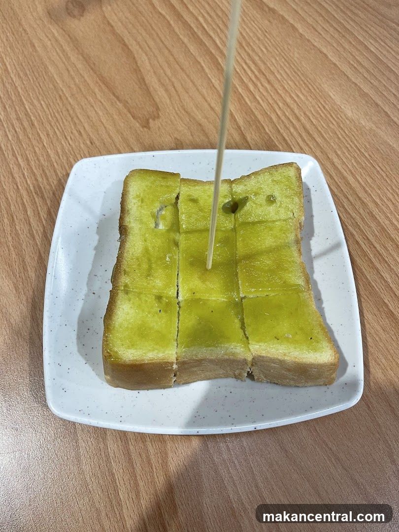 Toast with spread