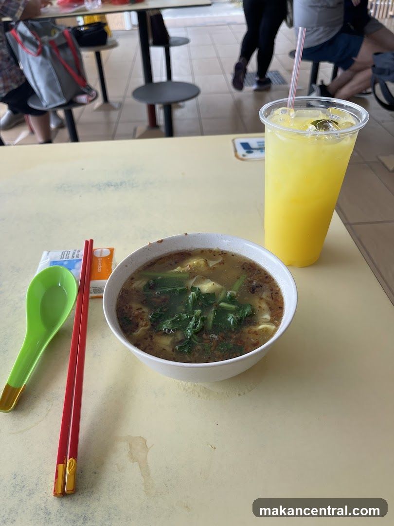 Noodle Soup and Drink