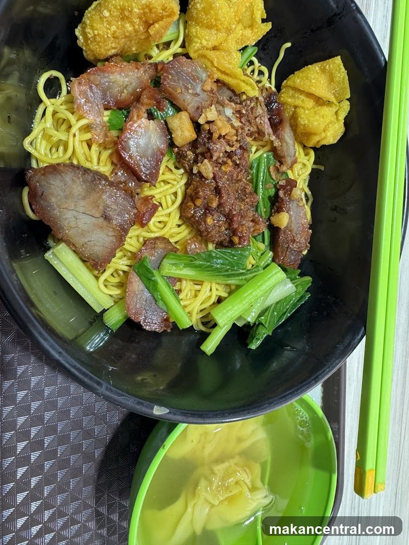 Noodles with Char Siu and Wontons