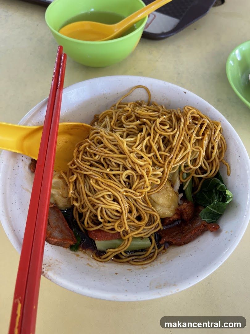 Noodles with Char Siu and Wontons