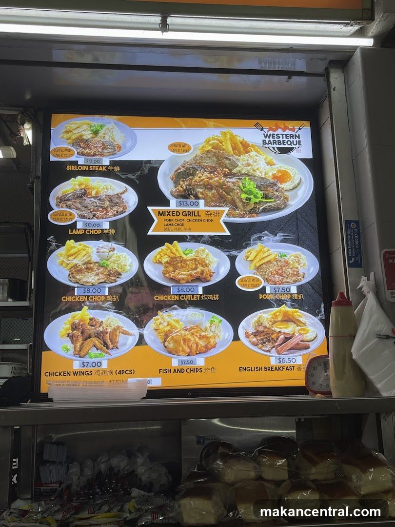 Western Barbeque Menu