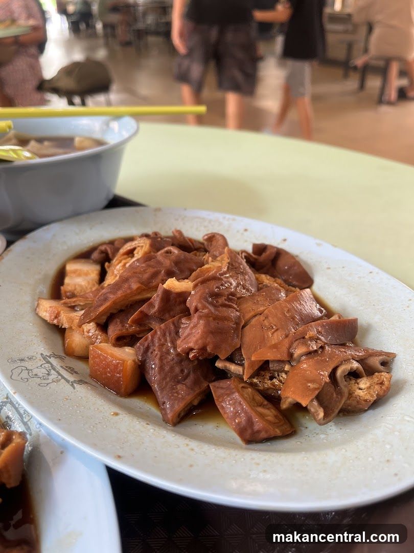 Braised Pork and Intestines