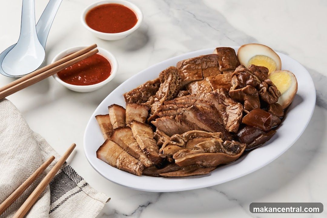 Braised Pork Belly and Eggs