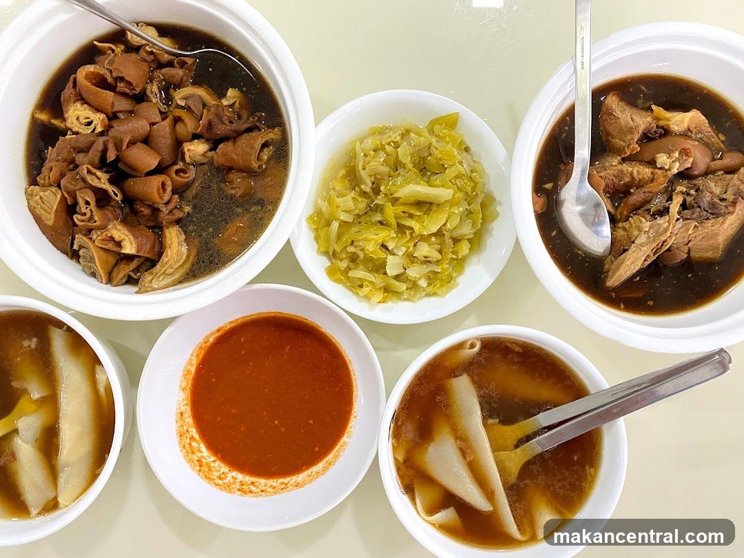 Braised Pork and Intestines
