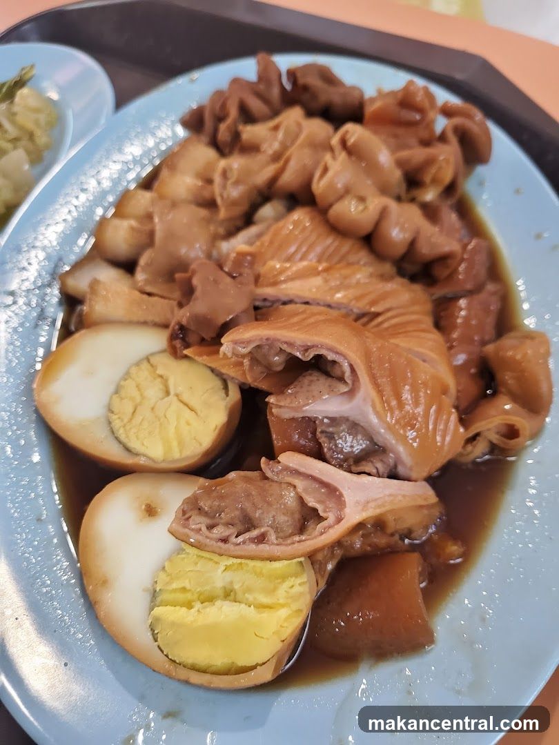 Braised Pork Intestines and Eggs