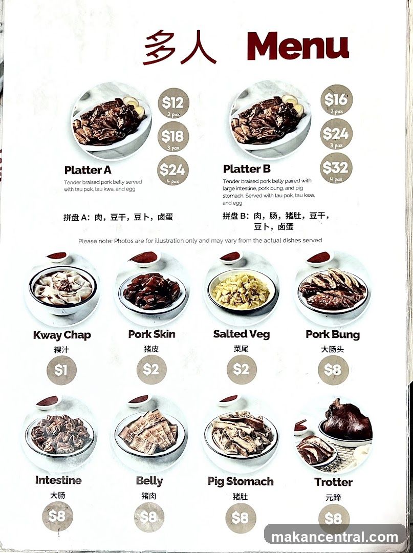 多人 Menu