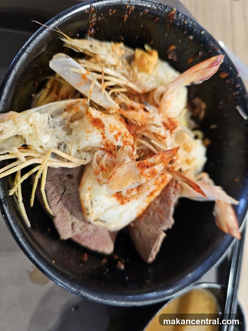 Shrimp and Beef Bowl