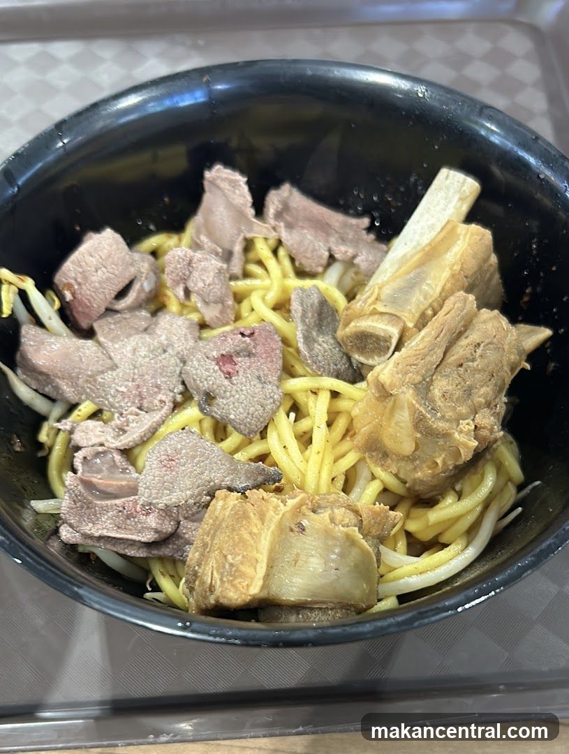 Noodles with Meat and Liver