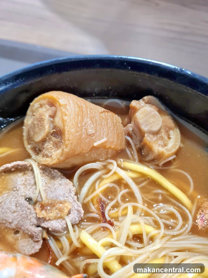 Noodle Soup with Pork and Shrimp
