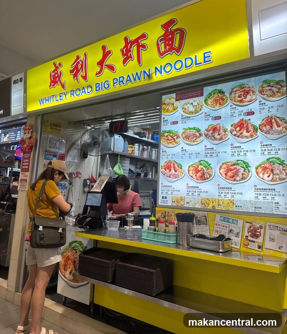 Whitley Road Big Prawn Noodle