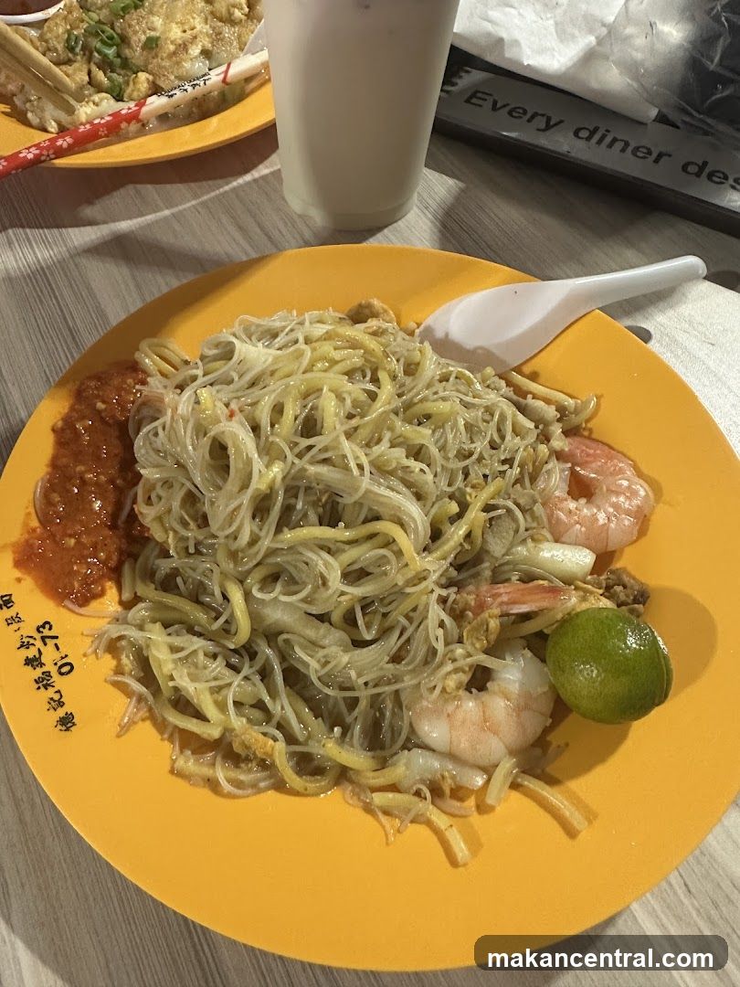 Noodles with Shrimp and Chili Sauce