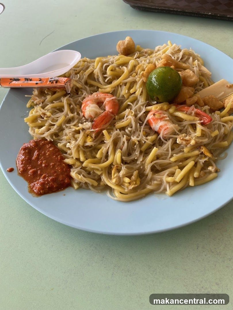 Noodles with Shrimp and Chili Sauce