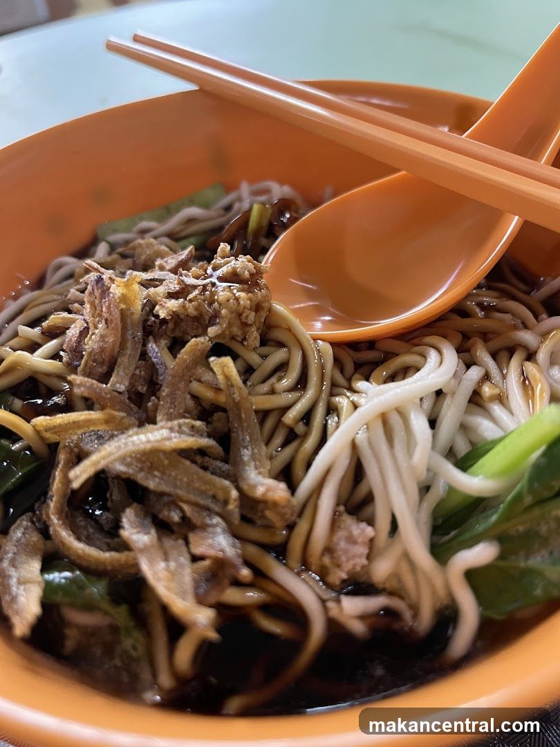 Noodle Dish with Anchovies