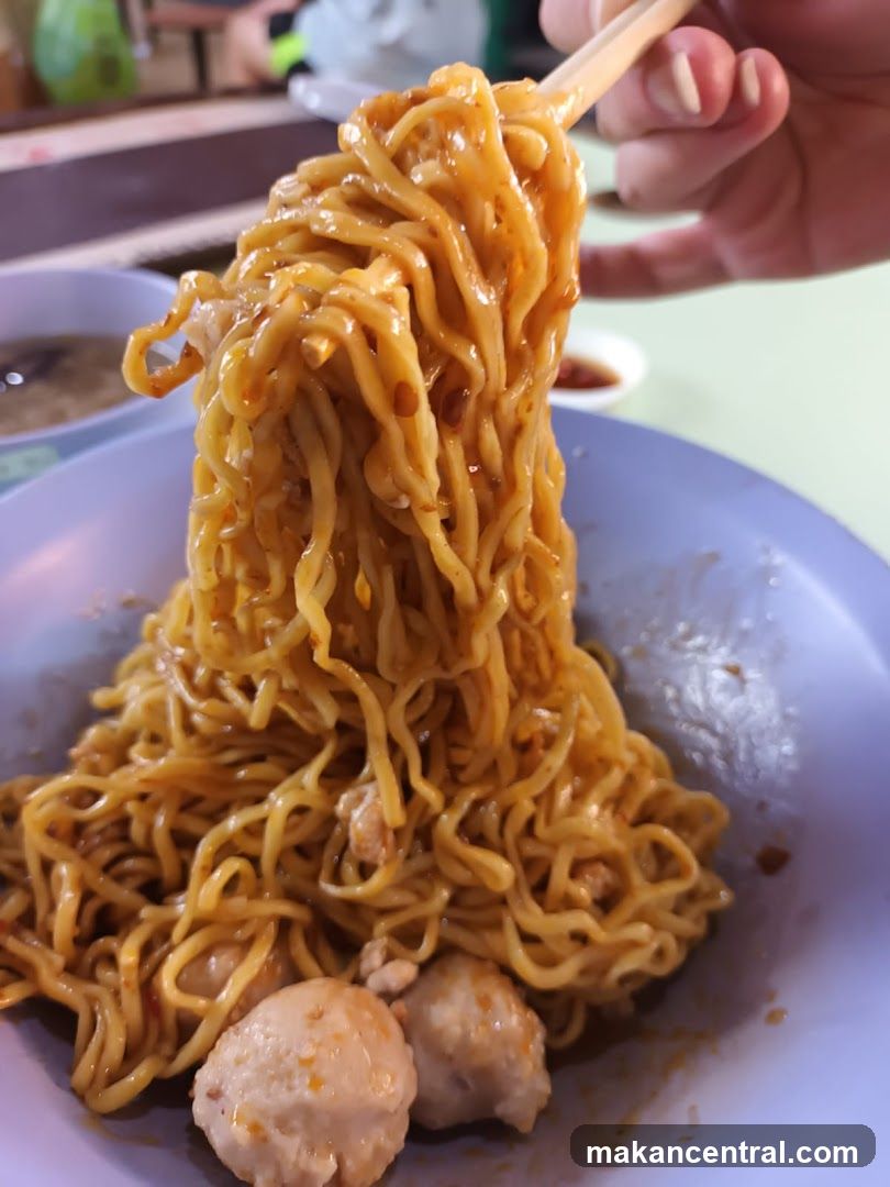 Noodles with Meatballs