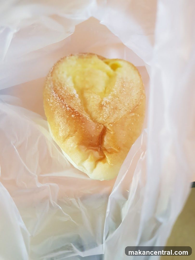 Sweet Bread in Plastic Bag