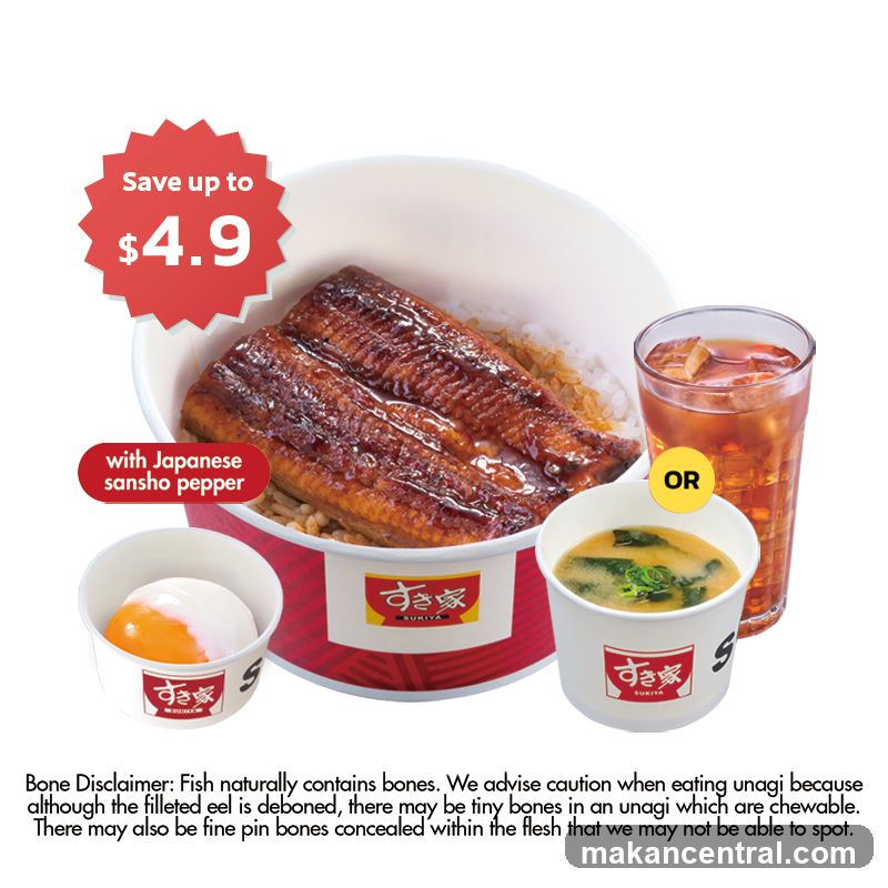 Unagi Donburi Meal