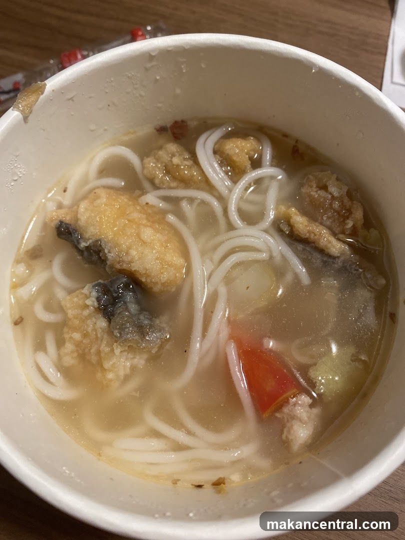 Fish Soup with Noodles