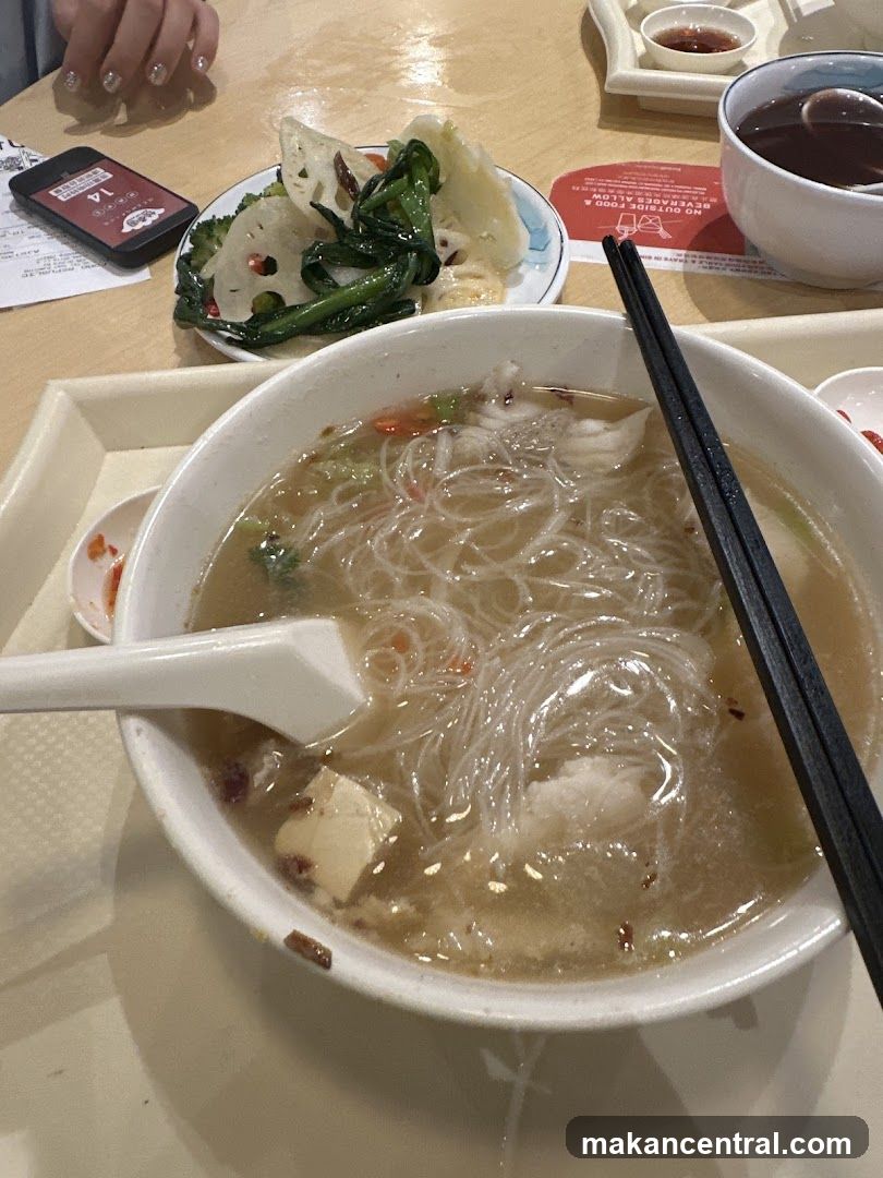 Noodle Soup with Vegetables