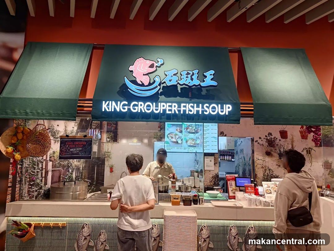 King Grouper Fish Soup Stall