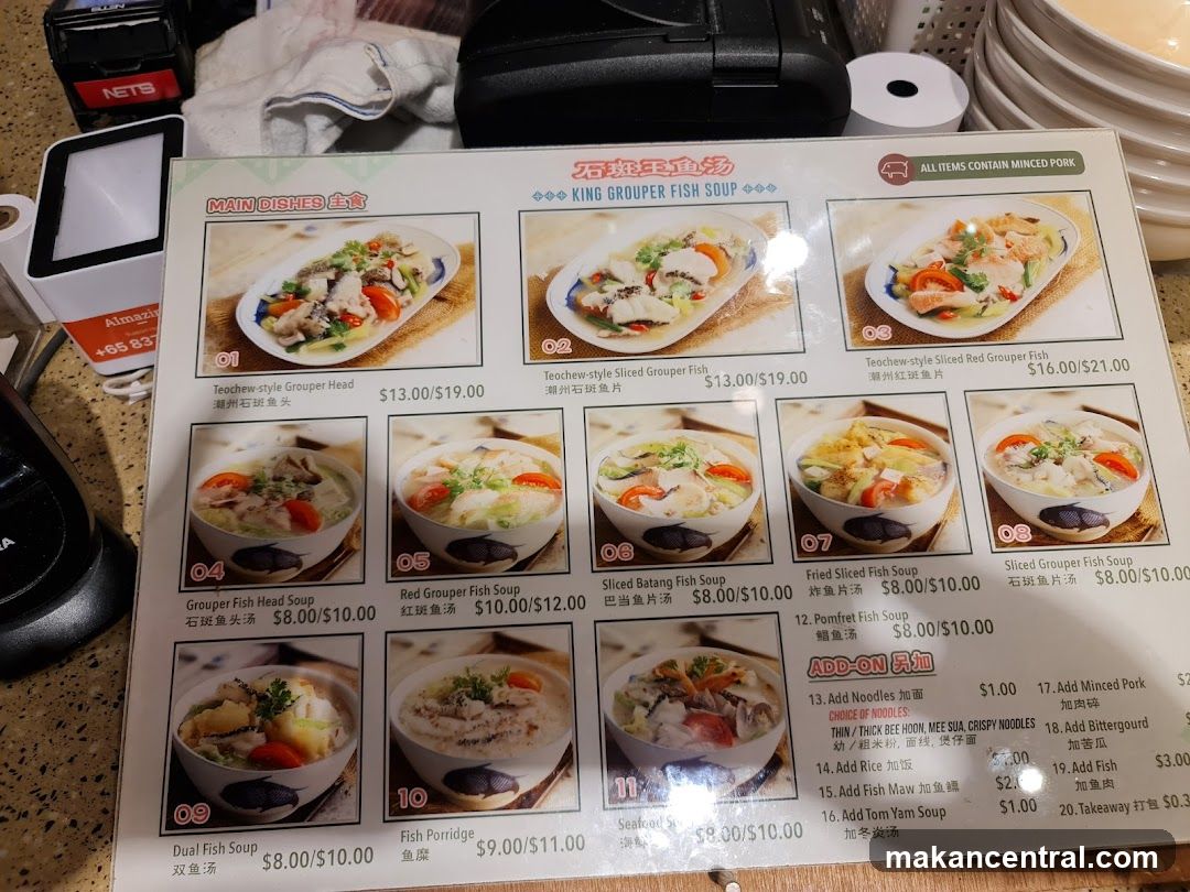 KING GROUPER FISH SOUP