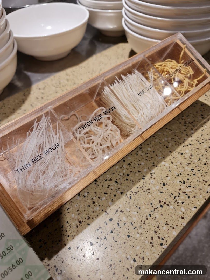 Noodle Selection