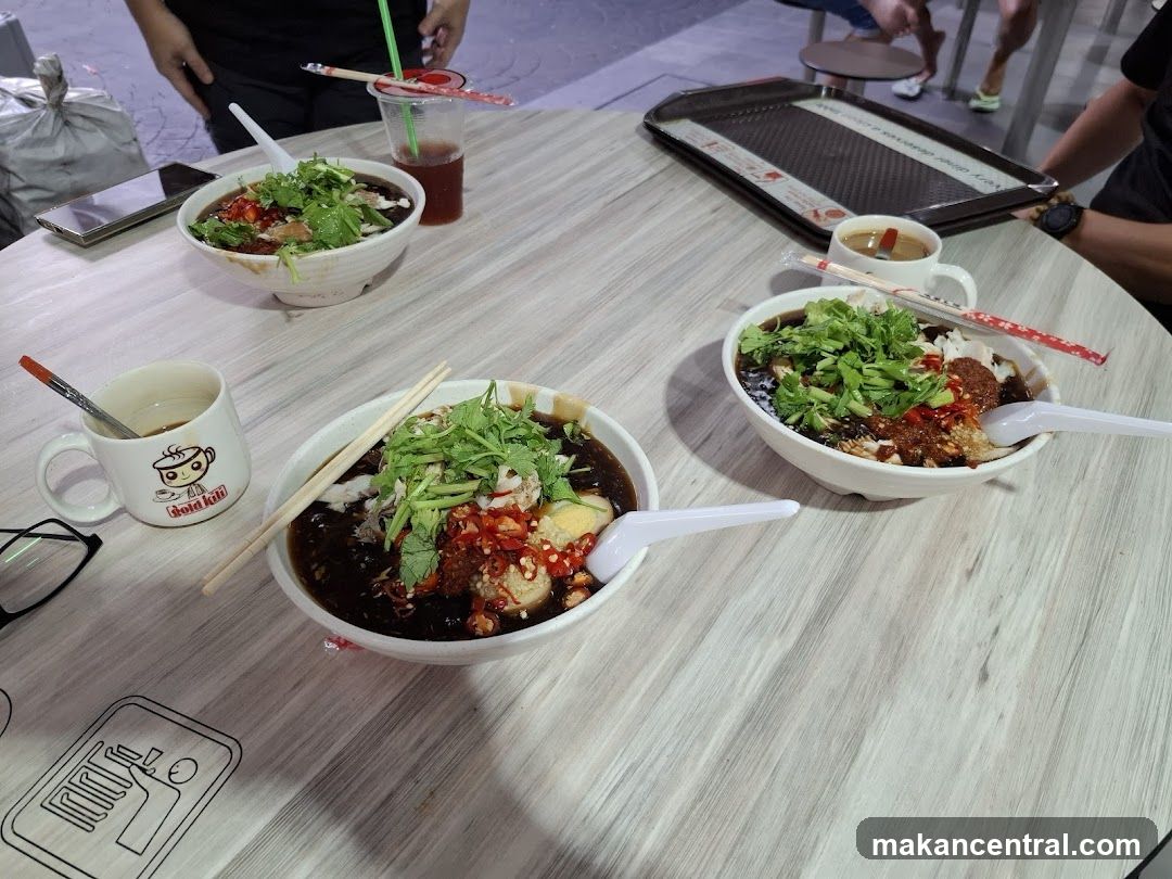Bowls of Food and Drinks on Table