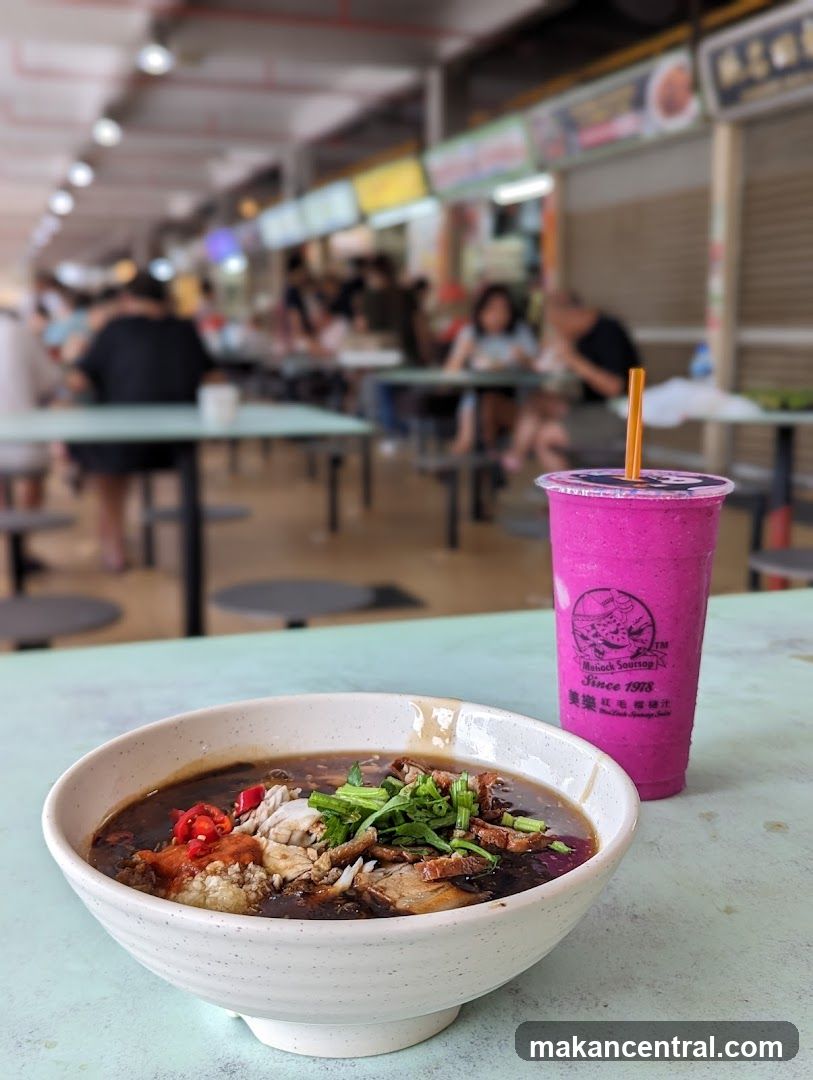 Food and Drink at a Hawker Centre
