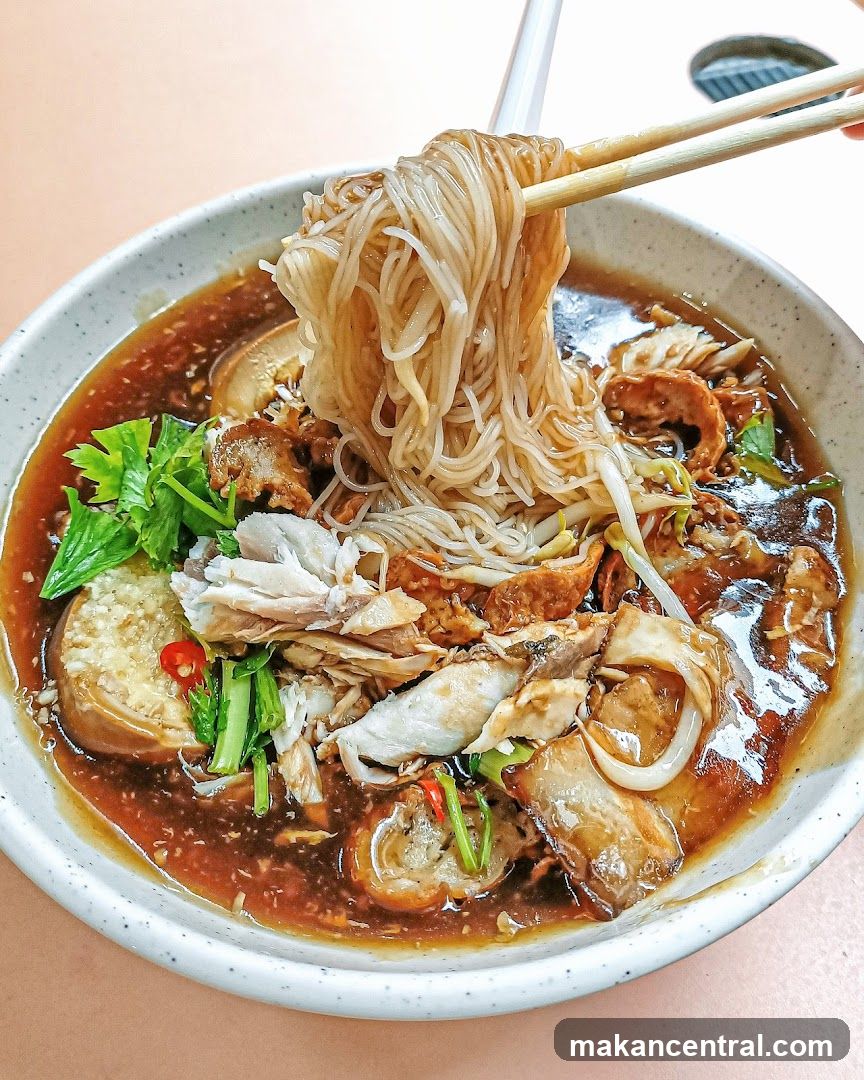Noodles with Fish and Vegetables