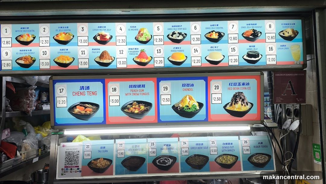 Dessert Menu