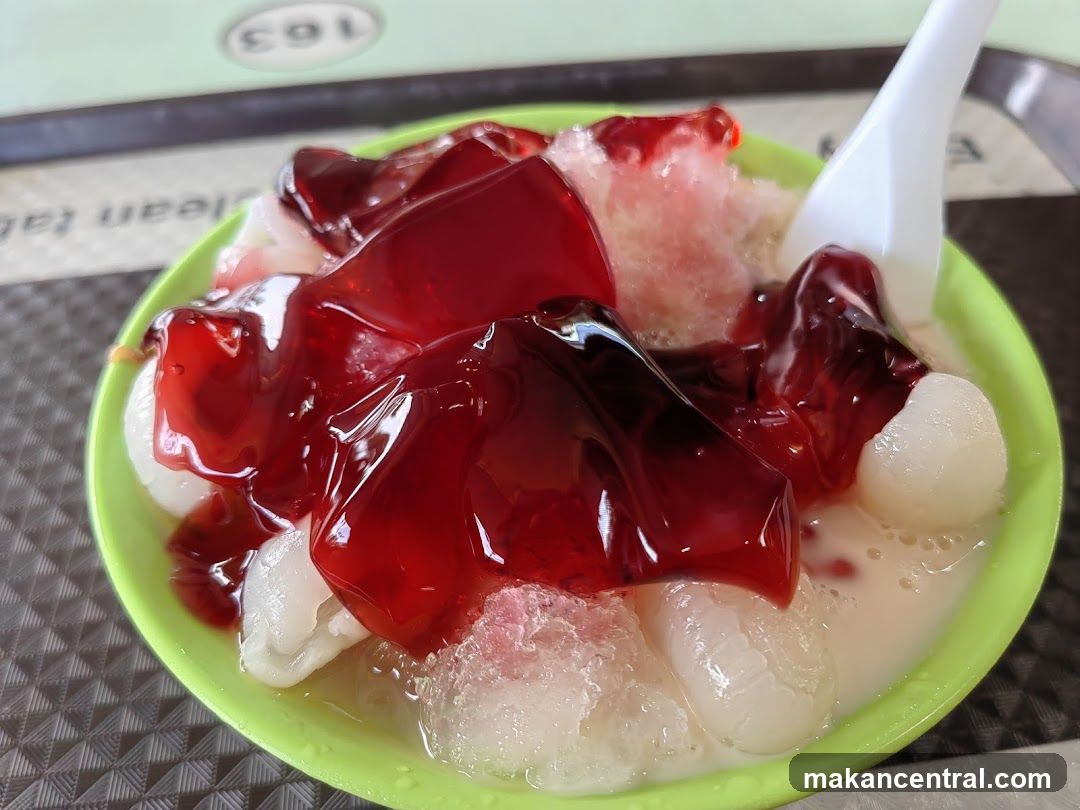 Dessert with Jelly and Lychees