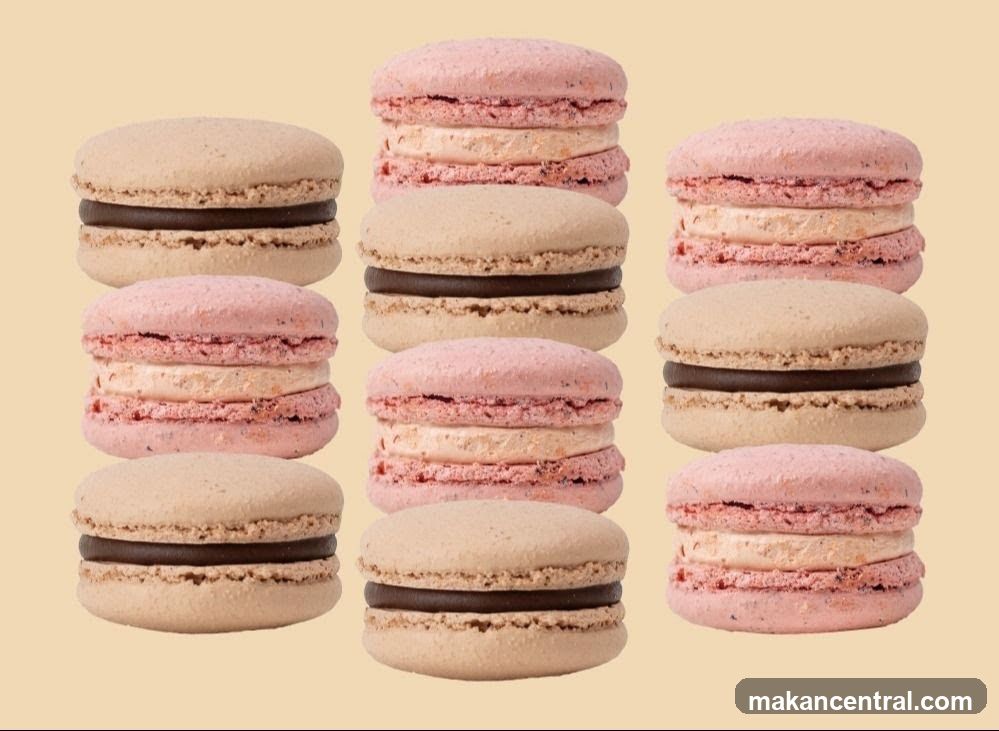 Assortment of Macarons