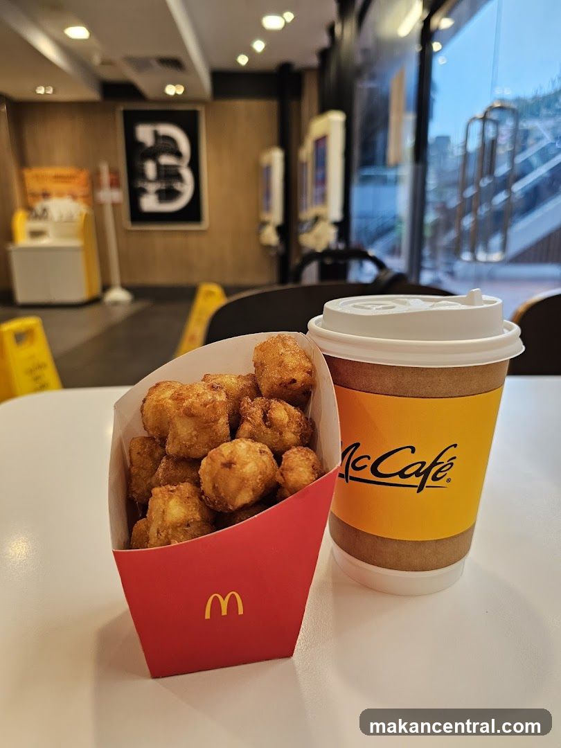 McDonald's McCafe and Hash Browns