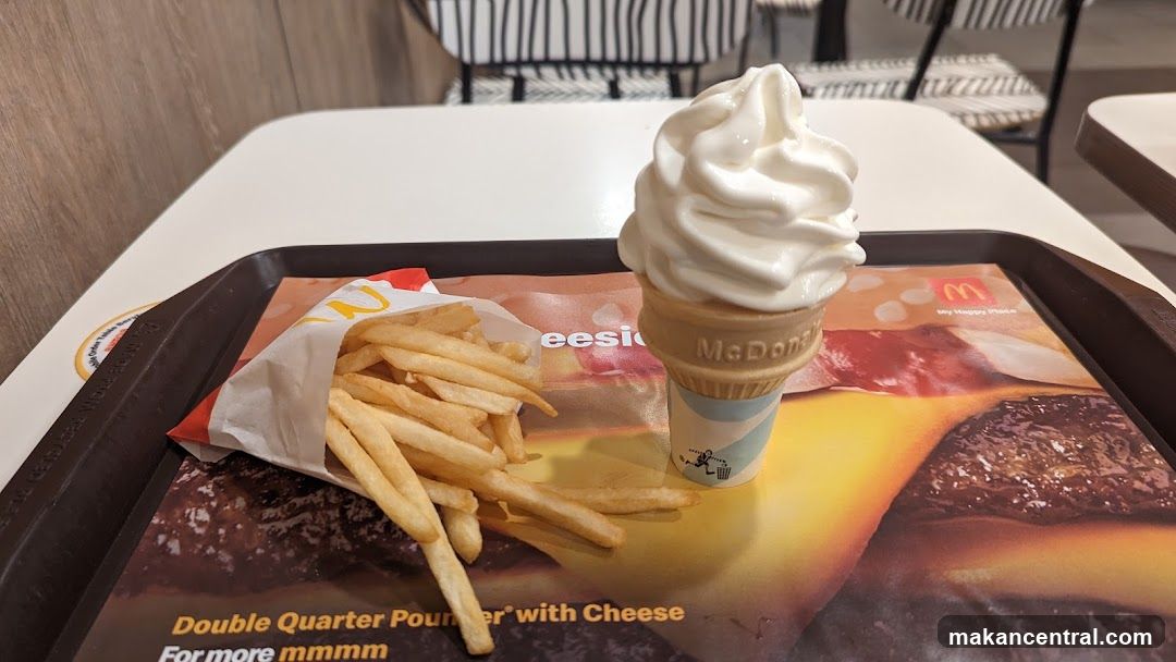 McDonald's Fries and Soft Serve Ice Cream