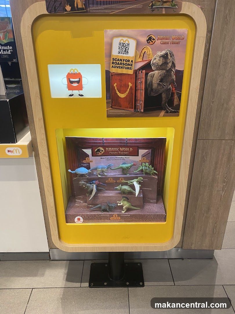 Jurassic World Happy Meal Display