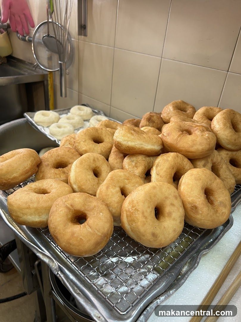 Freshly Fried Doughnuts