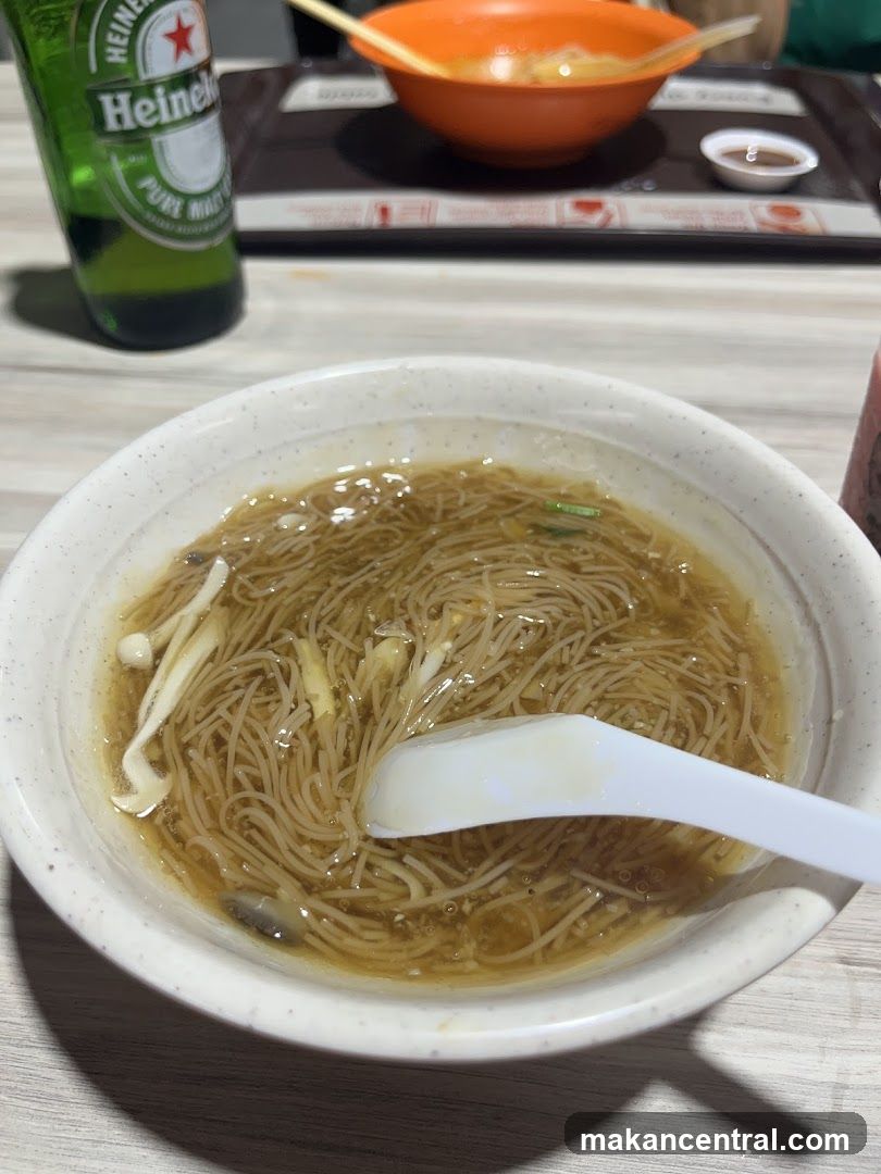Noodle Soup and Beer