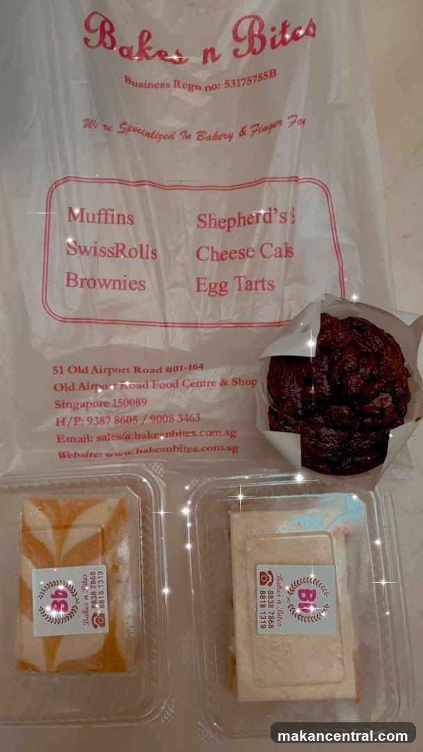 Bakes n Bites Packaging and Pastries
