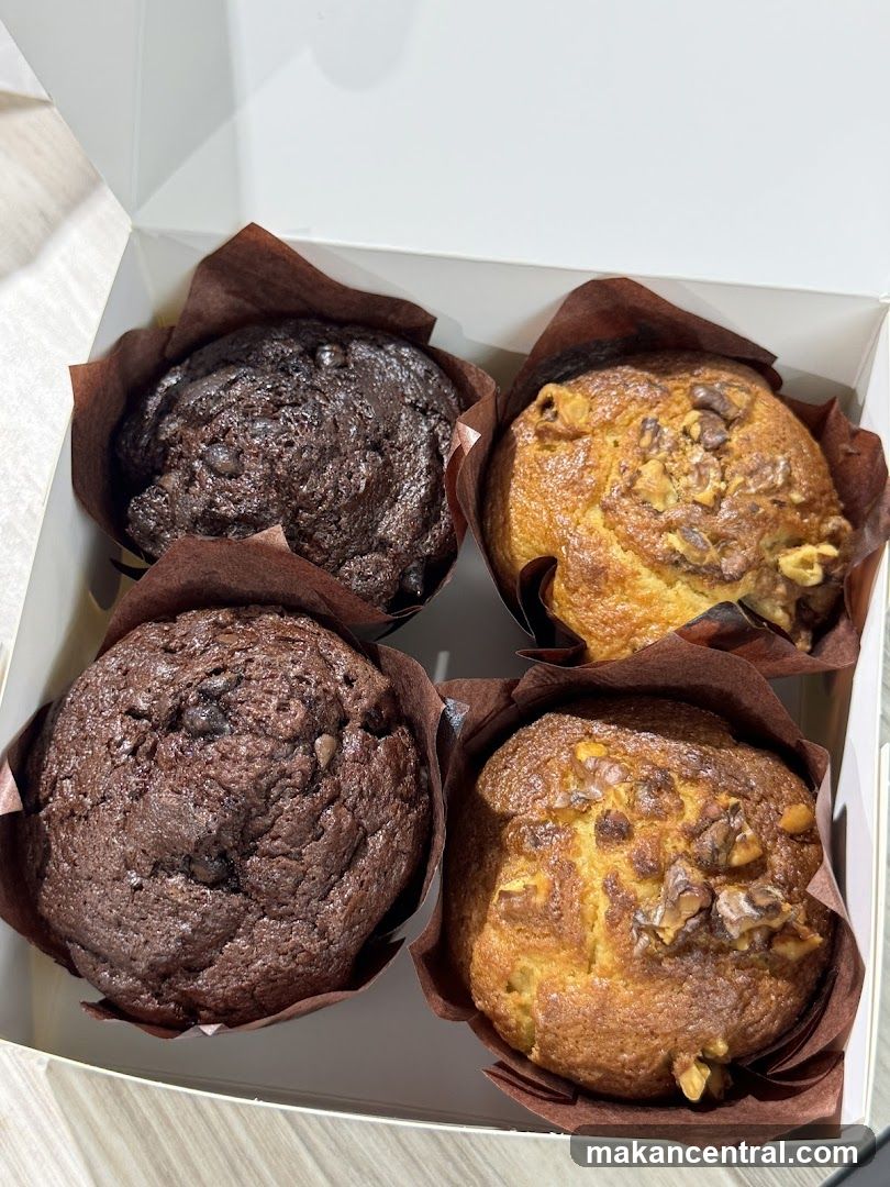 Four Muffins in a Box