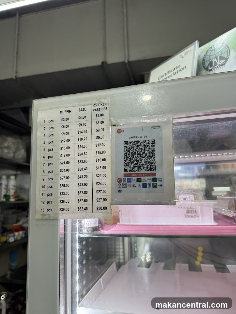 Price List and QR Code