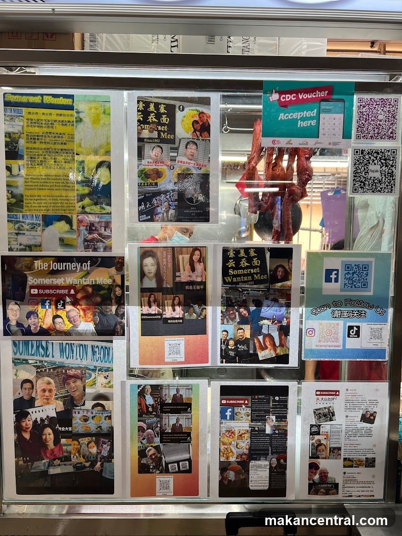 Somerset Wantan Mee Display